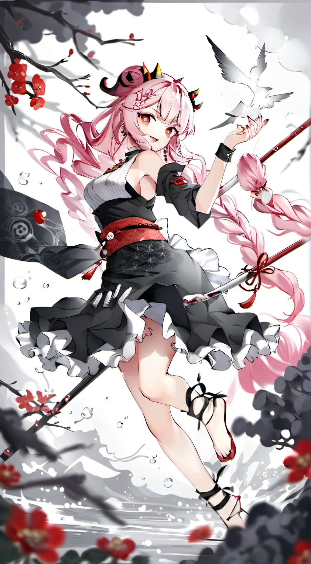 ai character: Enemies to Lovers~ background