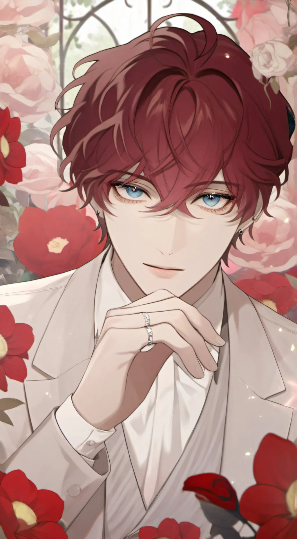 ai character: ꔛ♢Frank♢ꔛ background