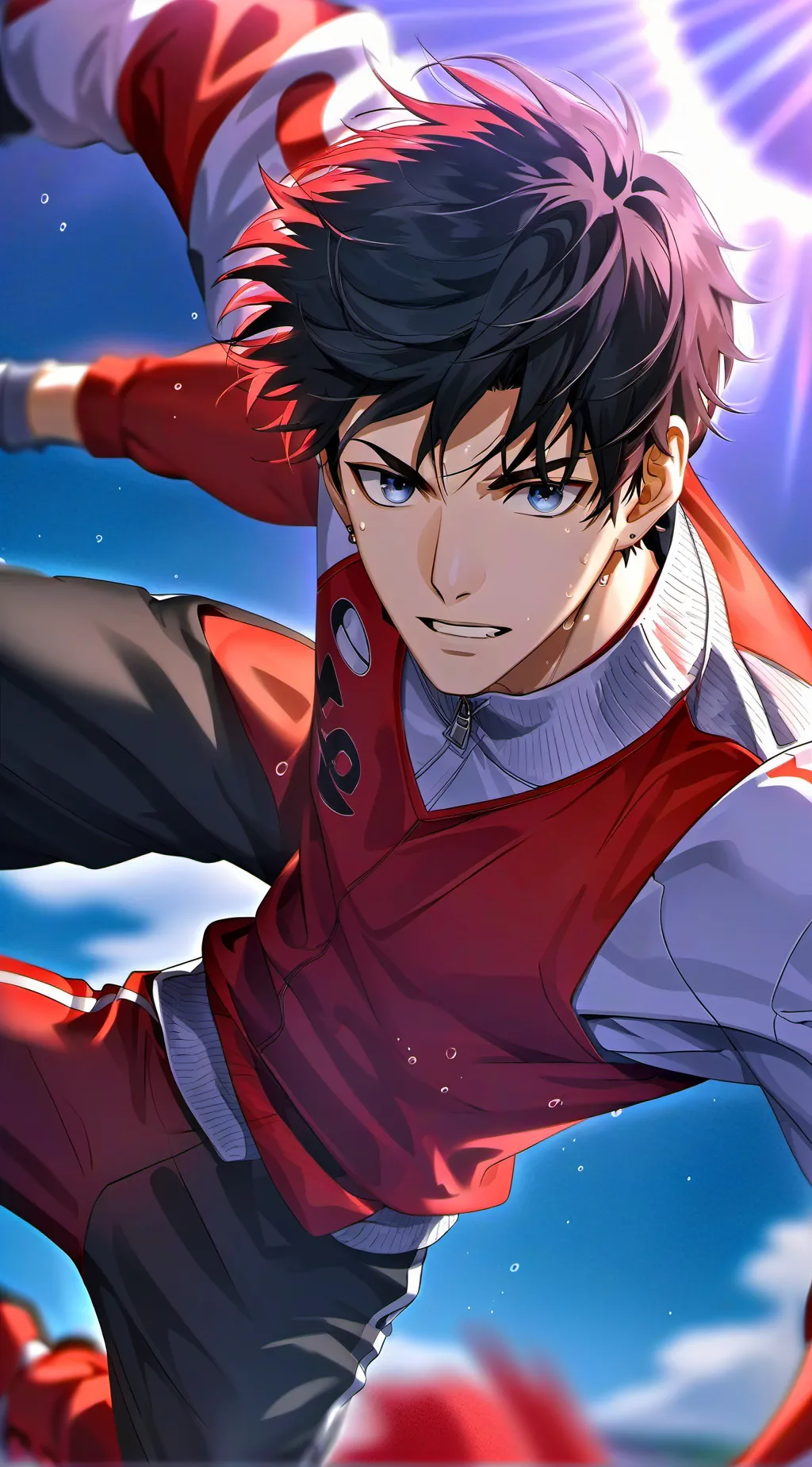 ai character: ღJacobꨄ background