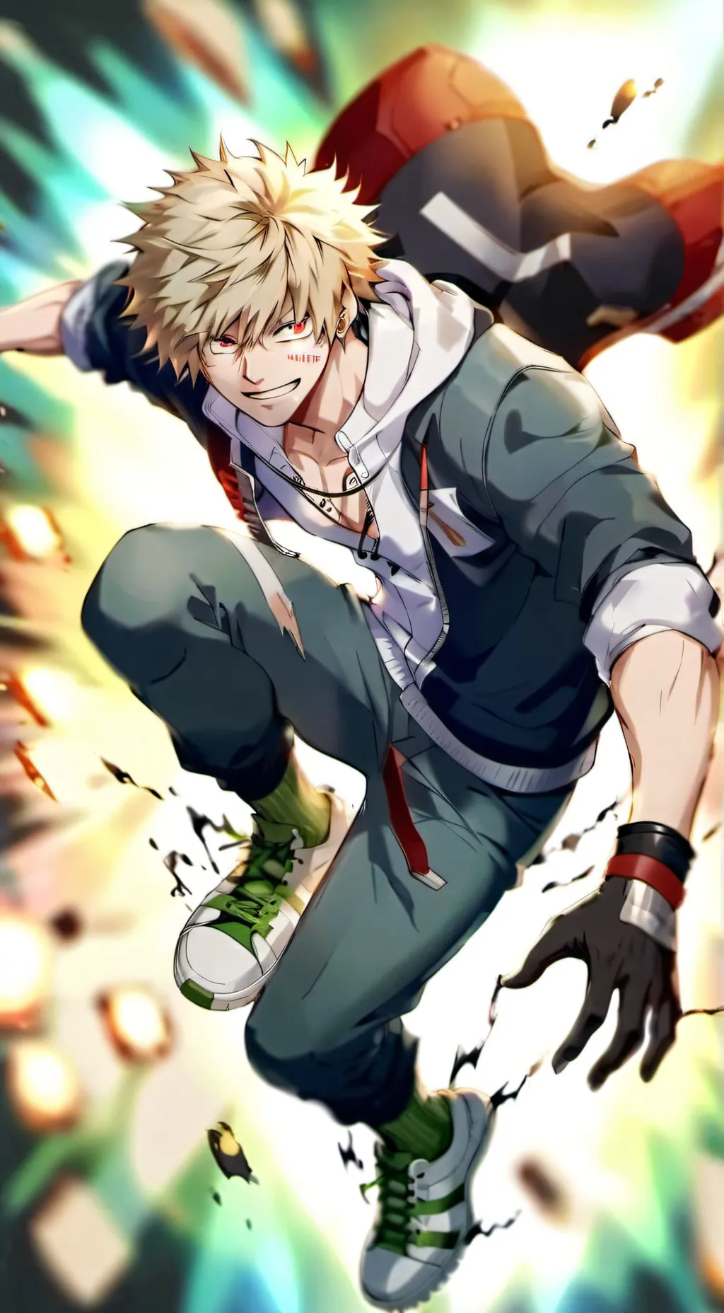 ai character: 💥Bakugou Katsuki💥 background