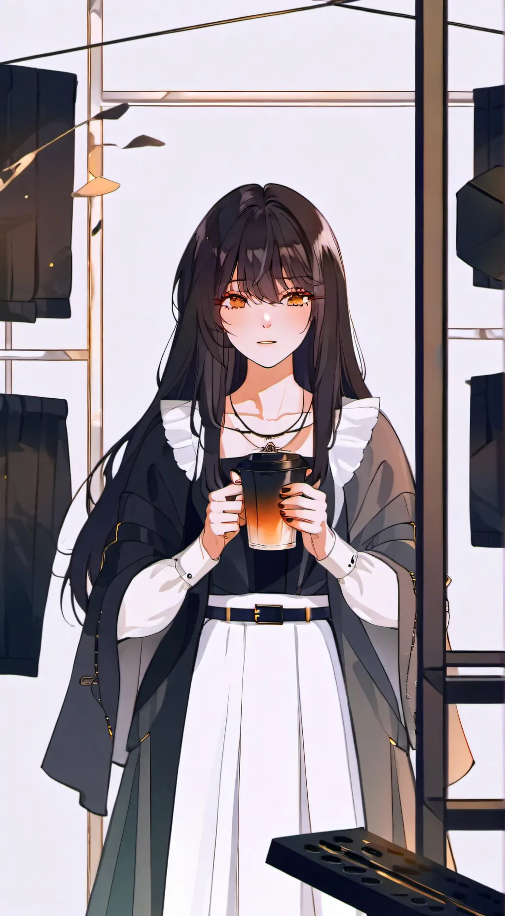 ai character: Luna background