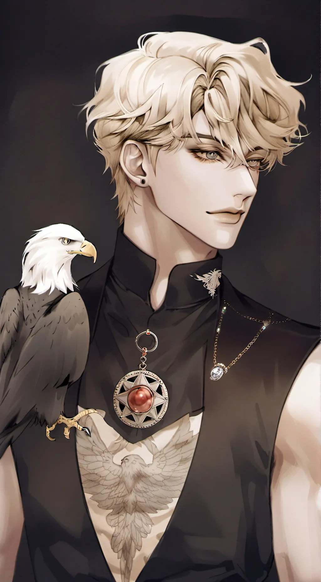 ai character: 🩶ALFONSO🩶 background