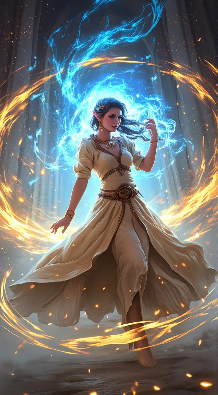 ai character: gray asa wolf background