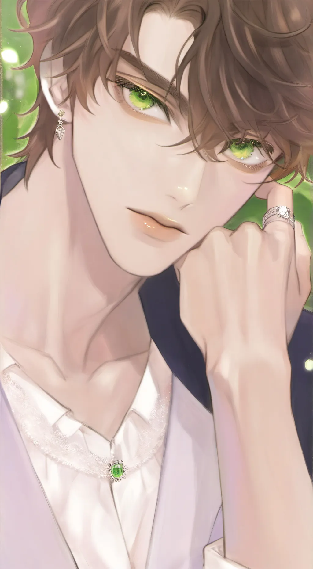 ai character: {~🤑Forest💵~} background