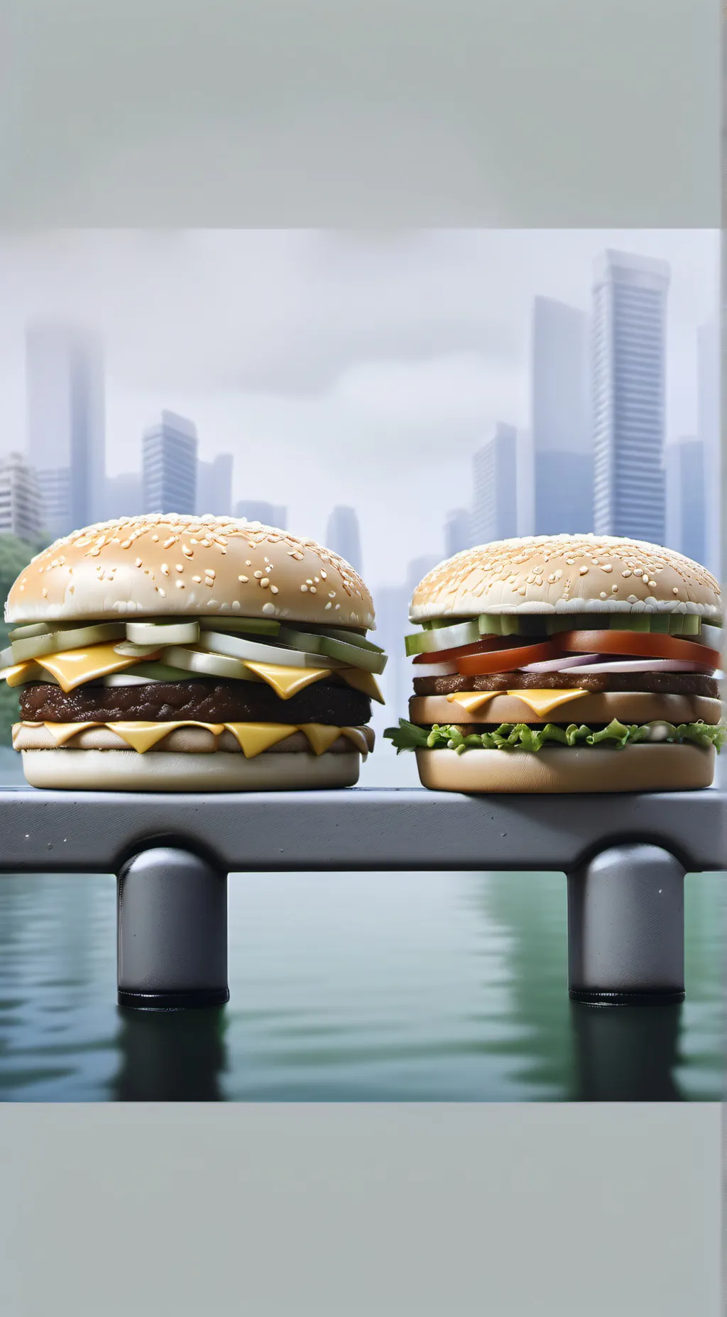 ai character: restaurant world background