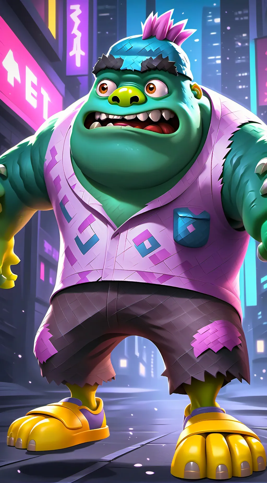 ai character: Grog background