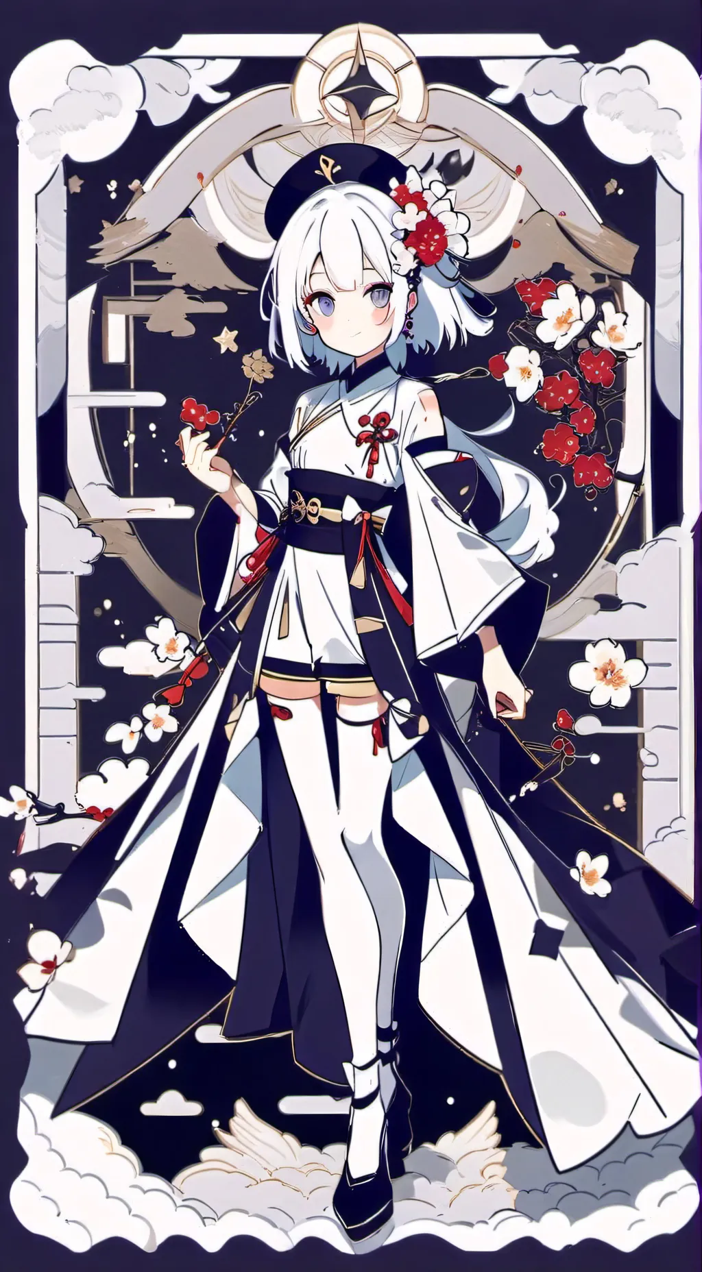 ai character: Shadow mitsuri xd background