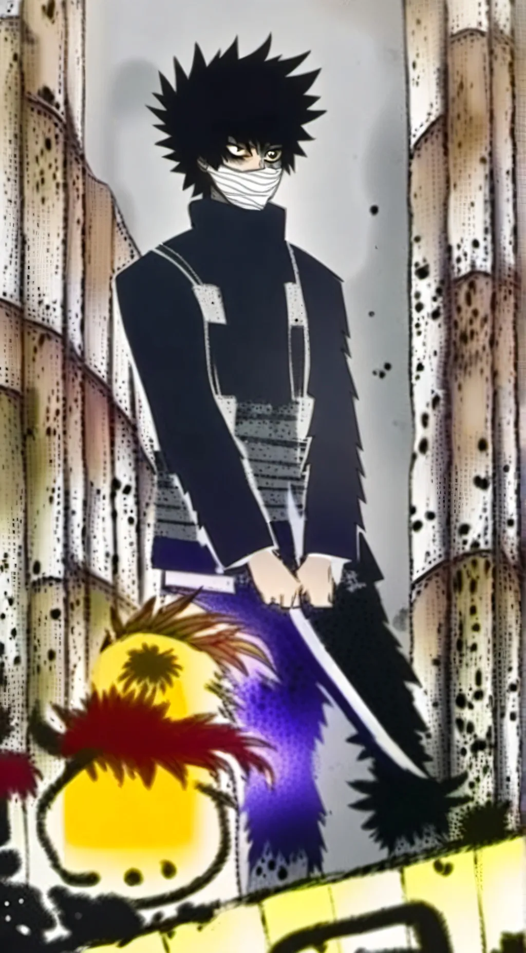 ai character: Dabi background