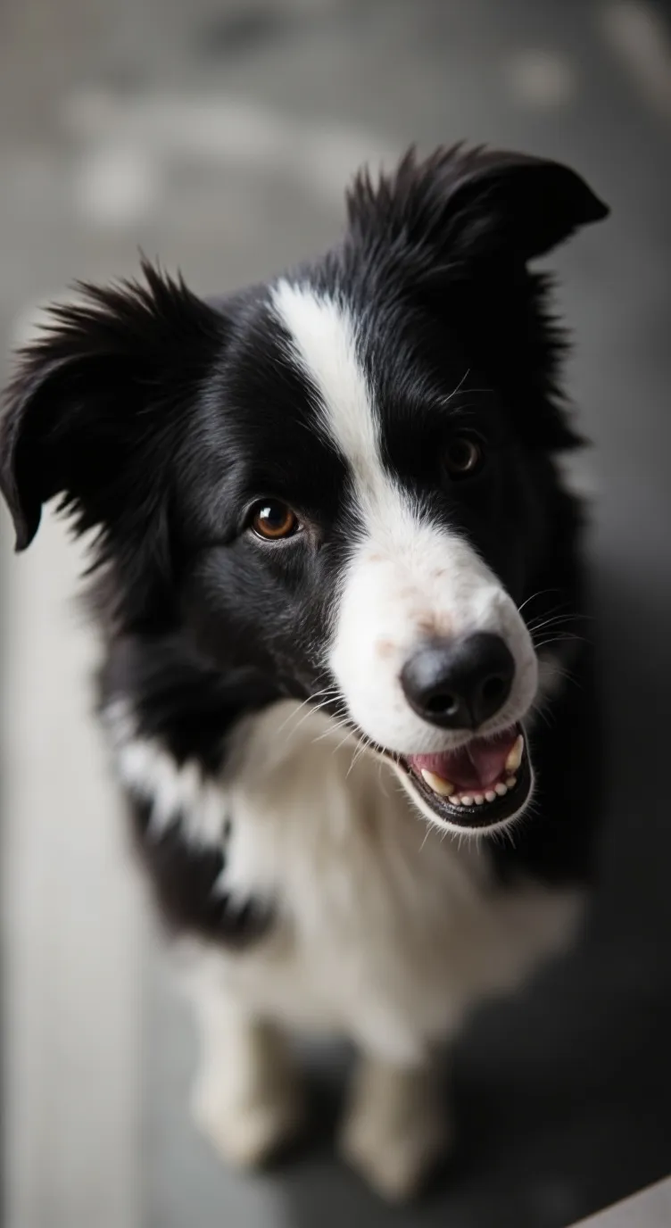 ai character: Border Collie background