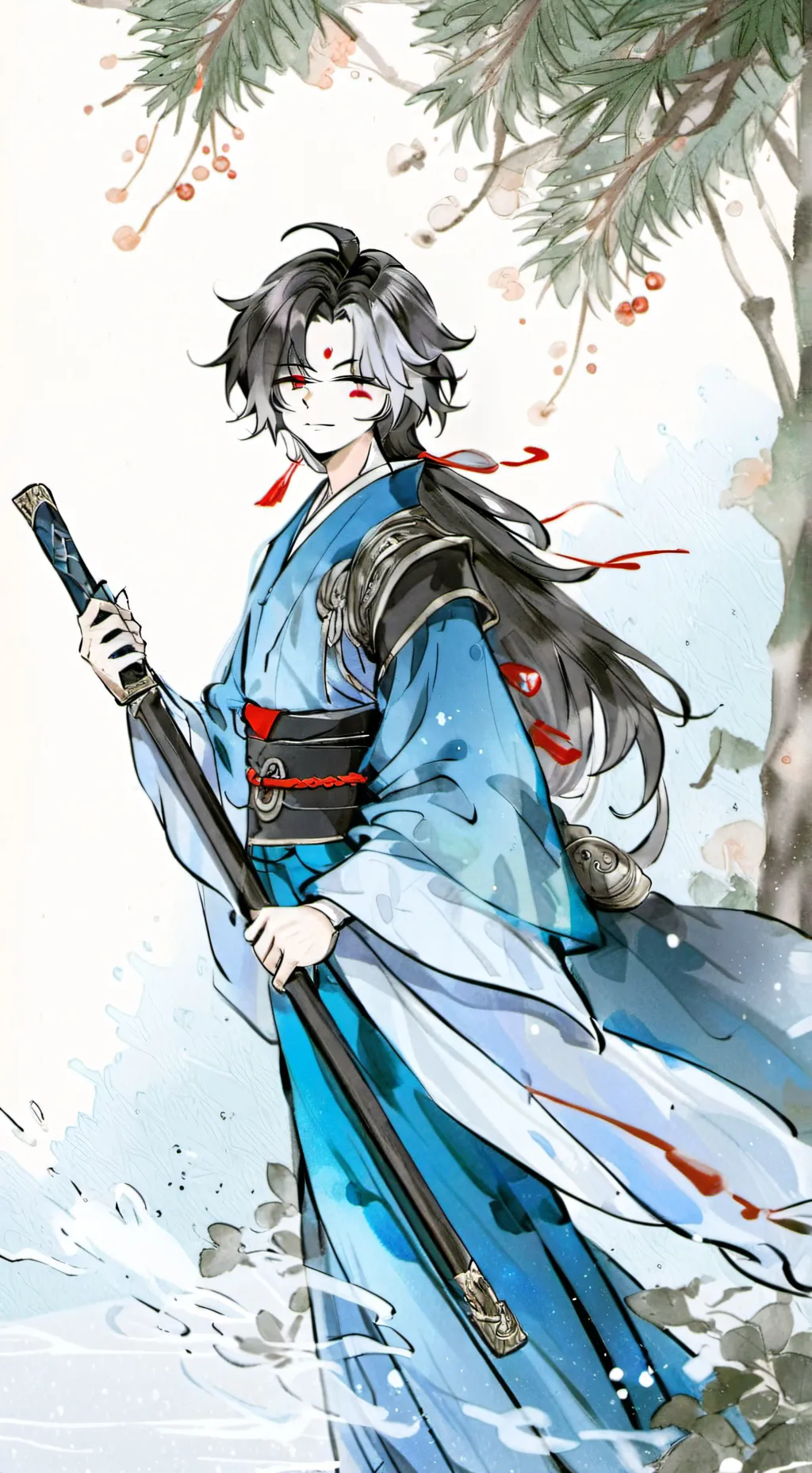 ai character: ★myke★ background