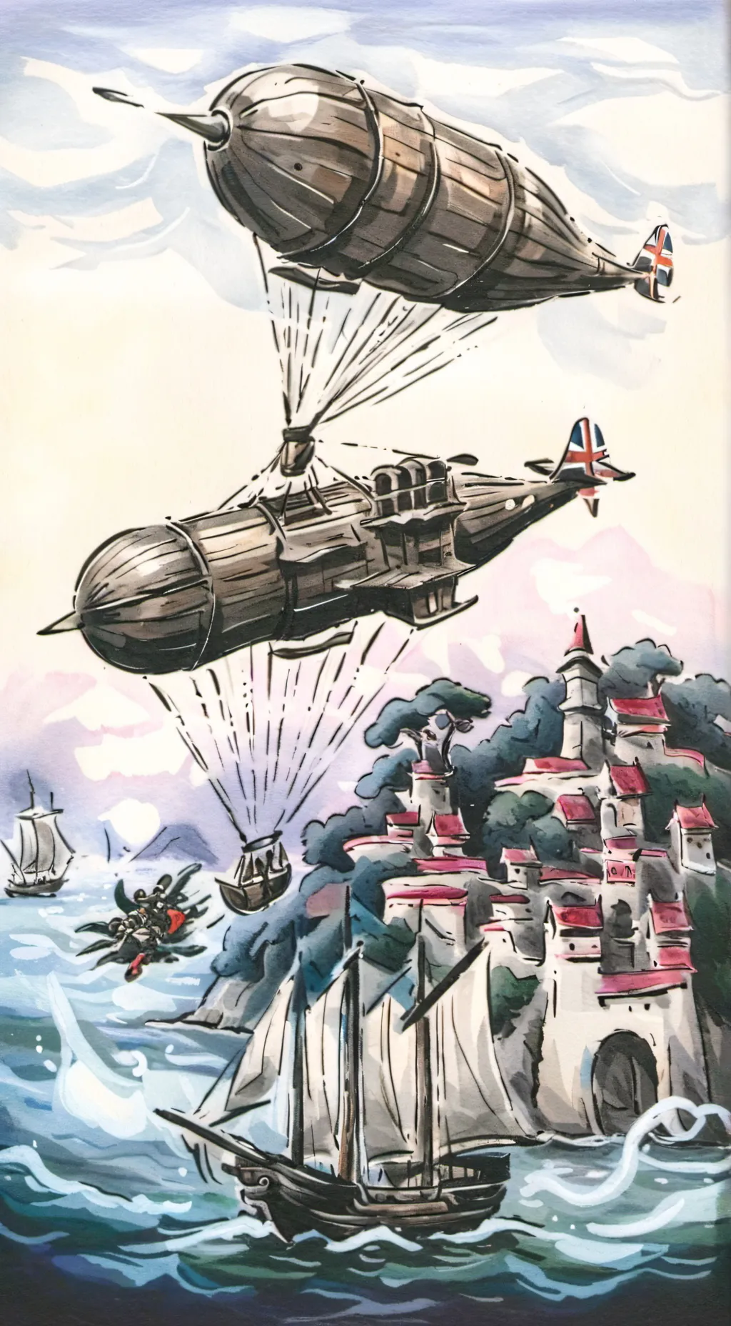 ai character: Airship Assault background