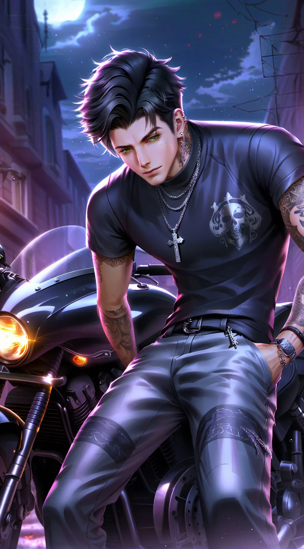 ai character: •♧◇♤♡•Jay•♡♧◇♤• background