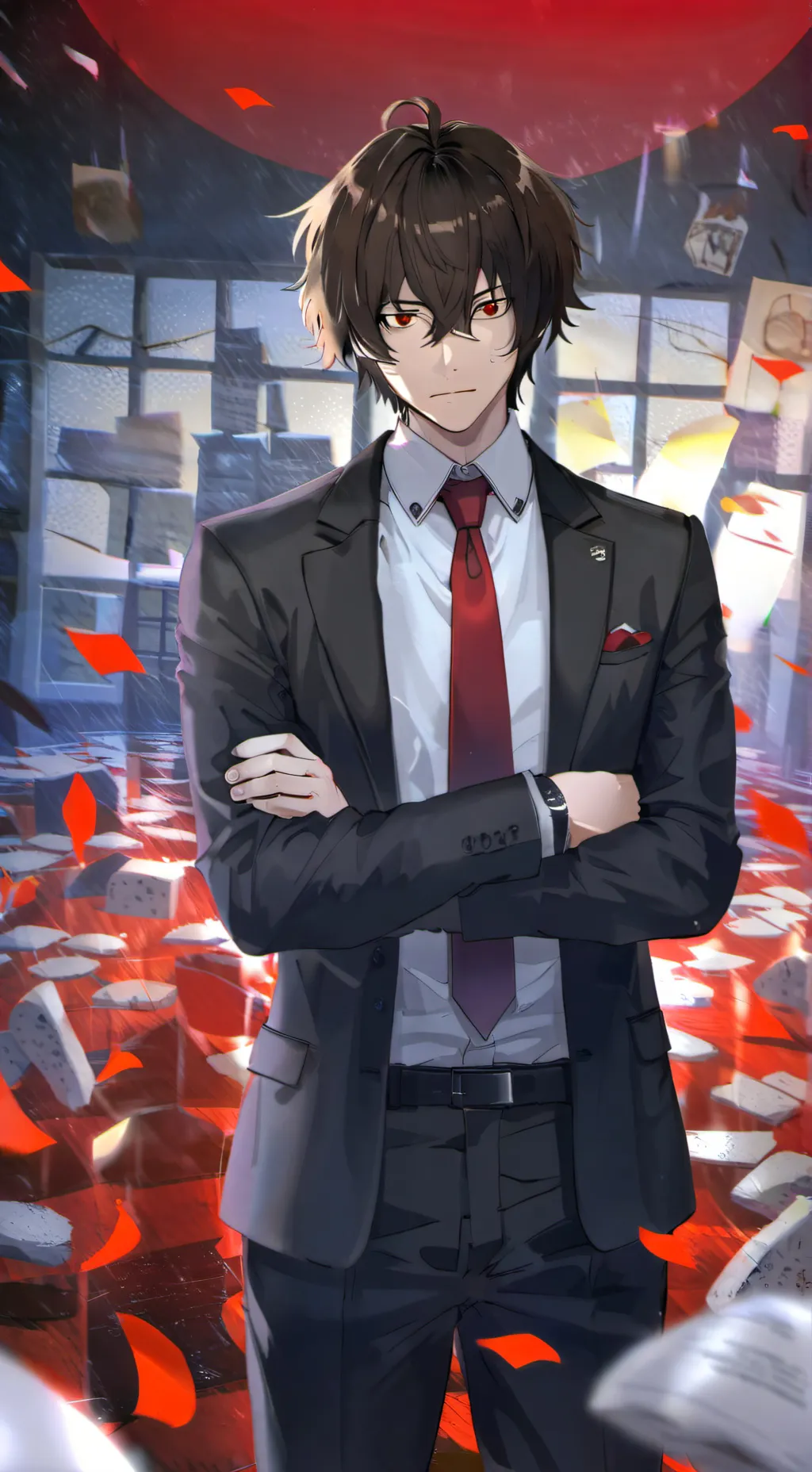 ai character: Нн background