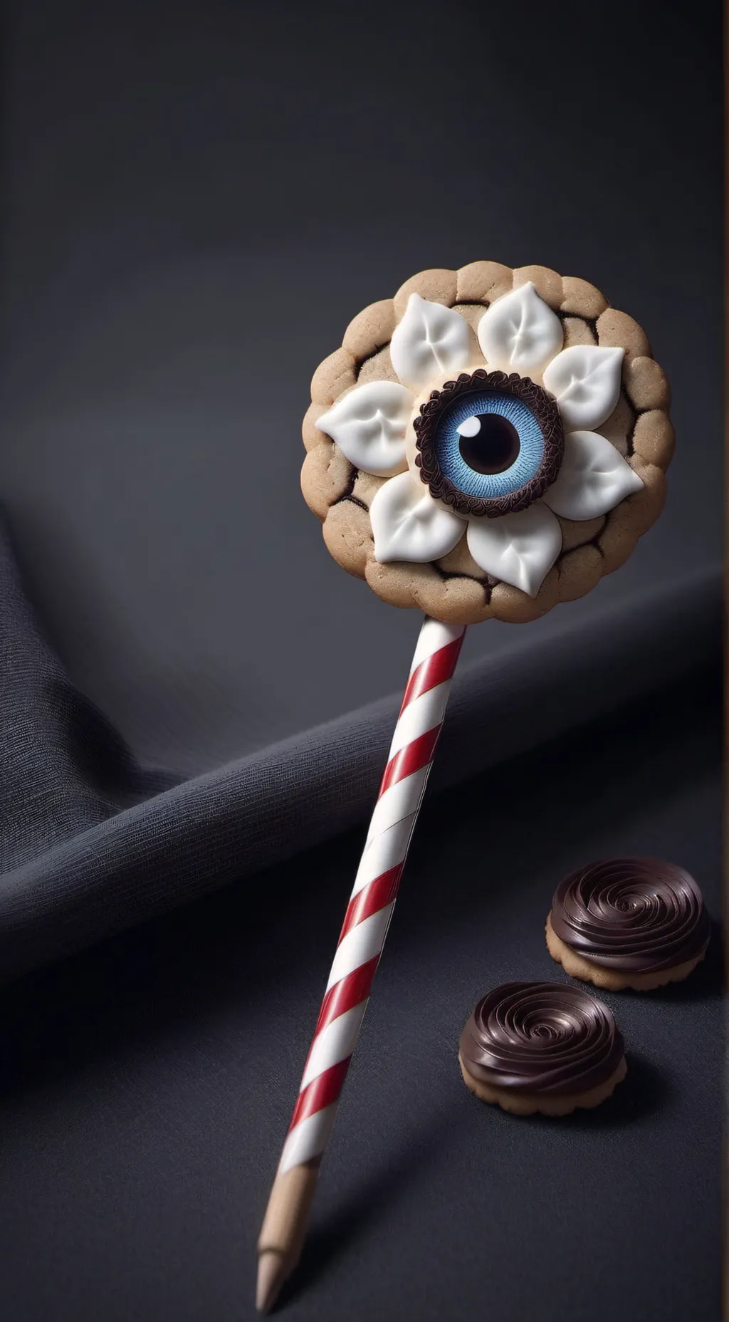 ai character: Pure vanilla background