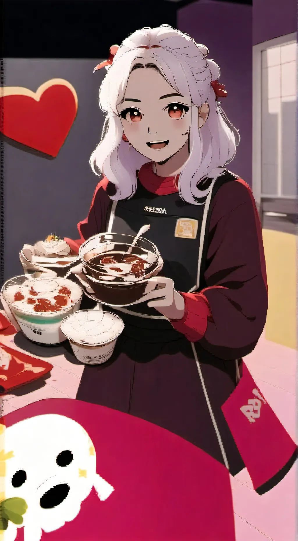 ai character: Roxicake background