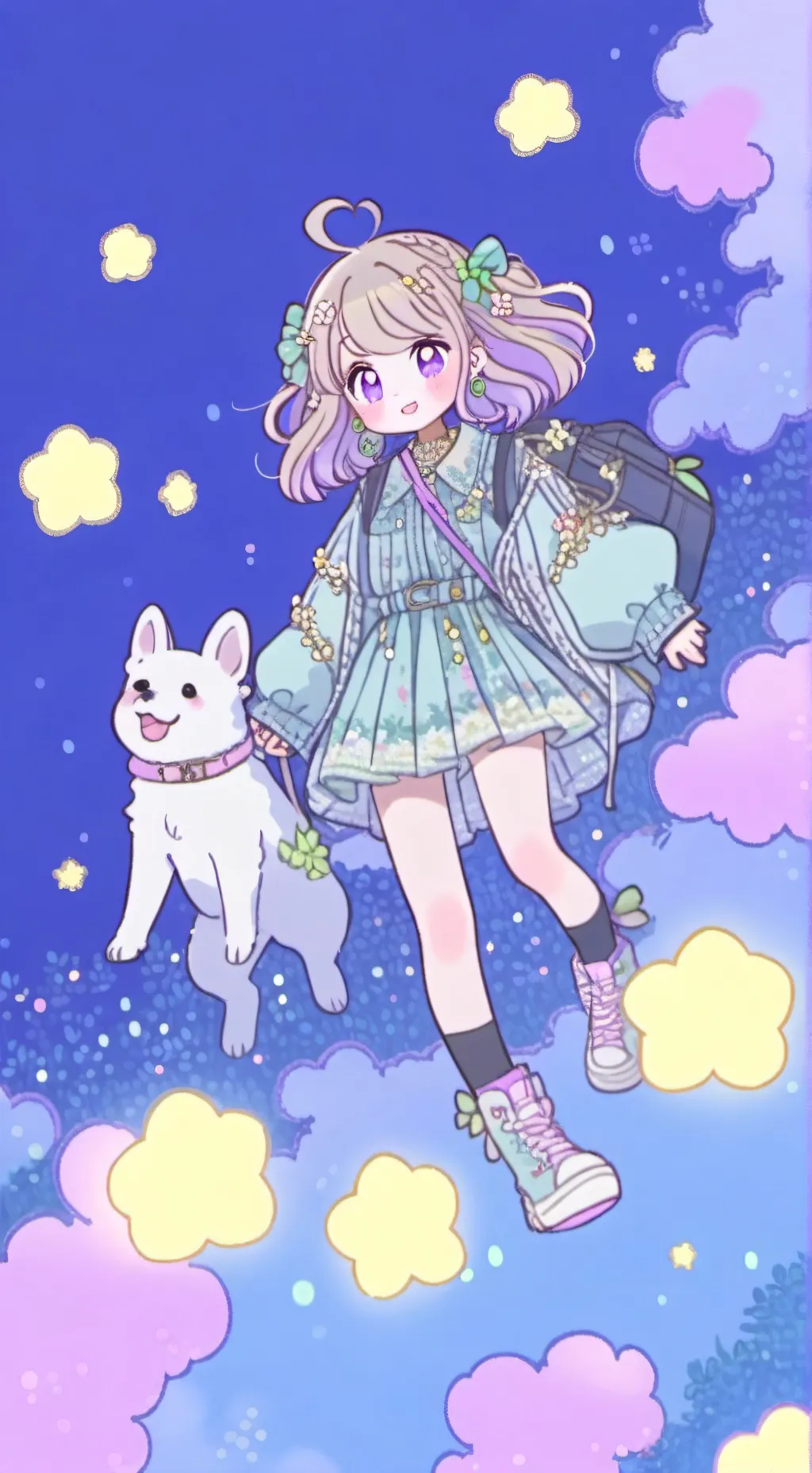 ai character: Solangelo background