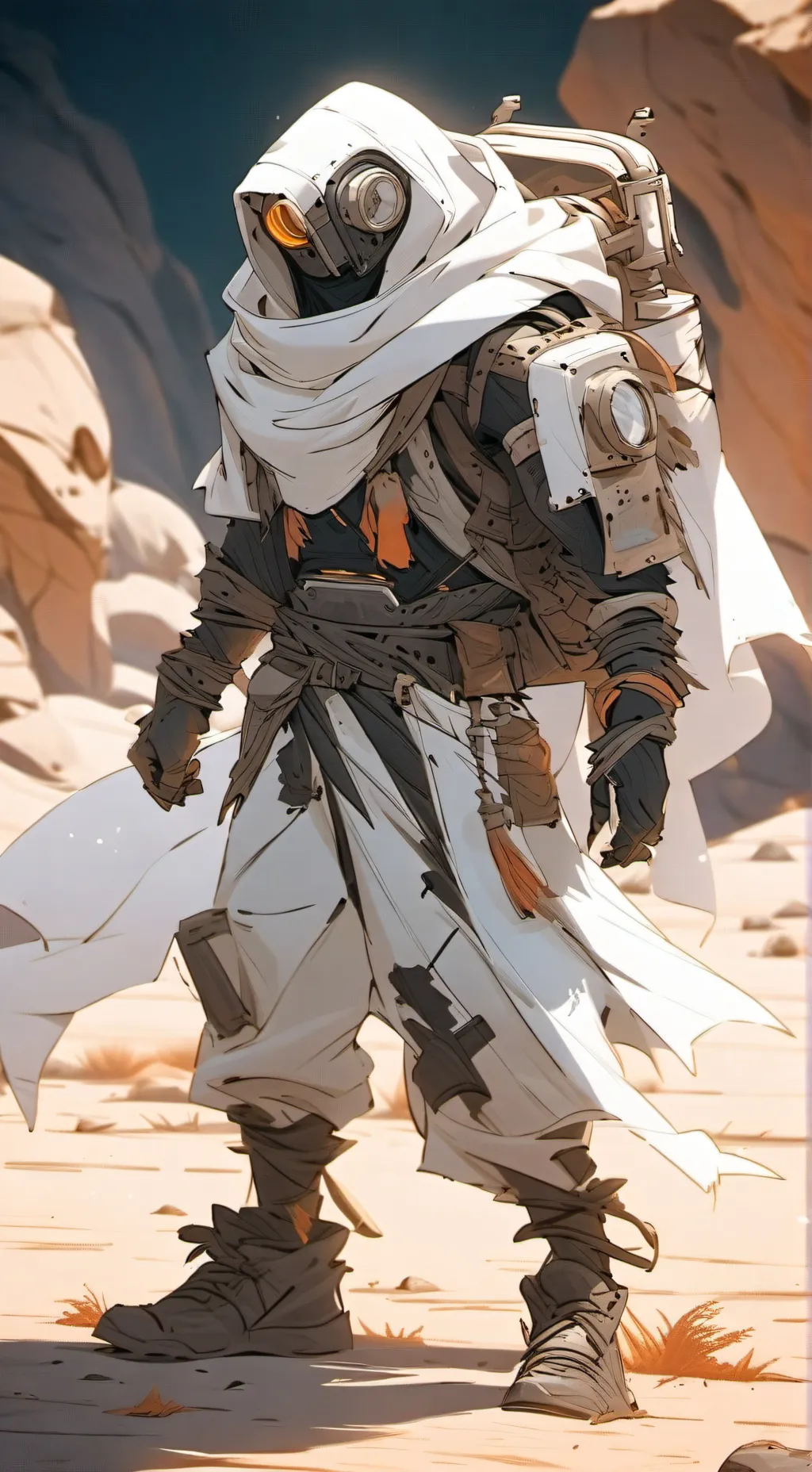 ai character: Lifeguard-0340 background