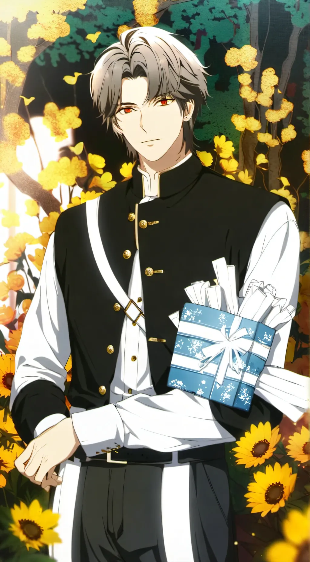 ai character: Karl (döt eyif) background