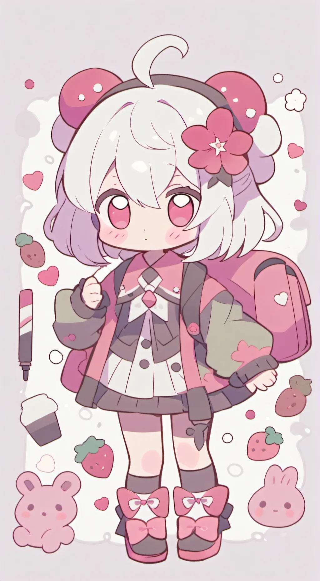 ai character: Félix  background