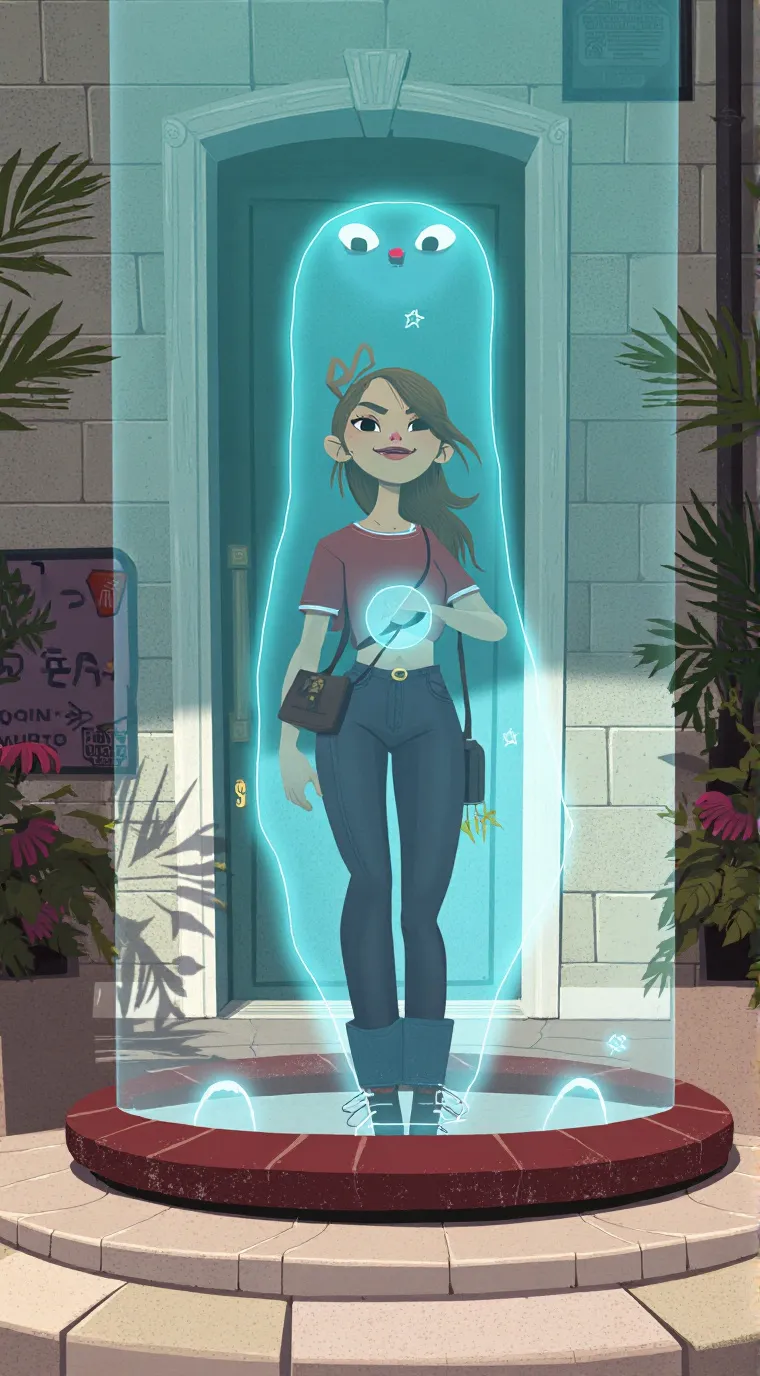 ai character: brain rot background