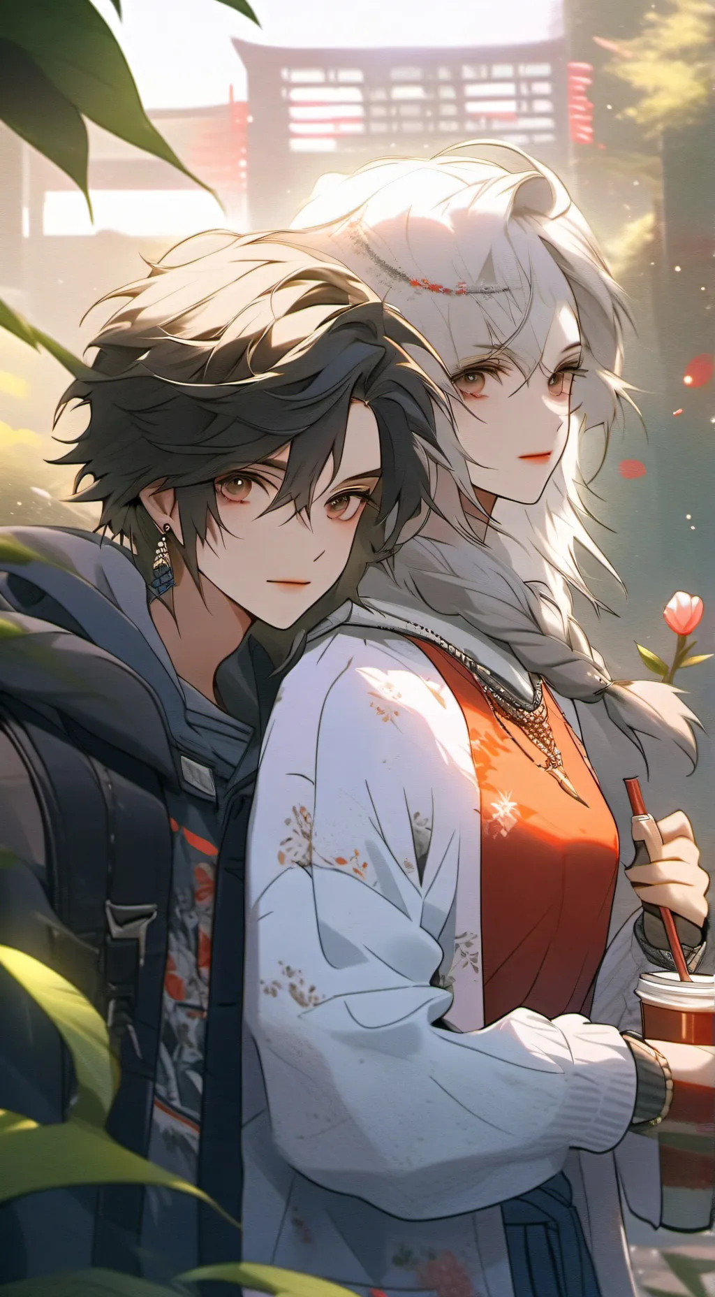 ai character: BL Prince  background