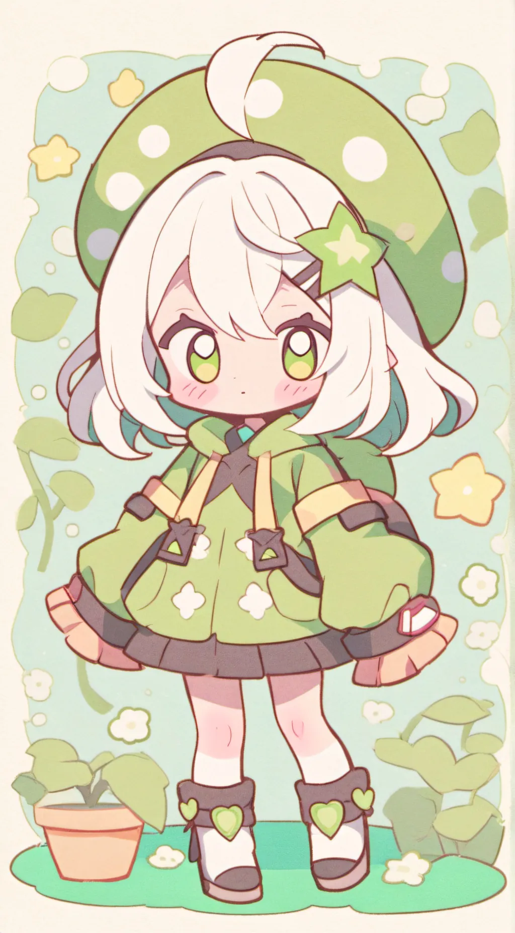 ai character: La Bebe background