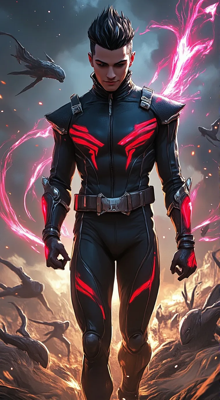 ai character: The Phoenix Squad  background