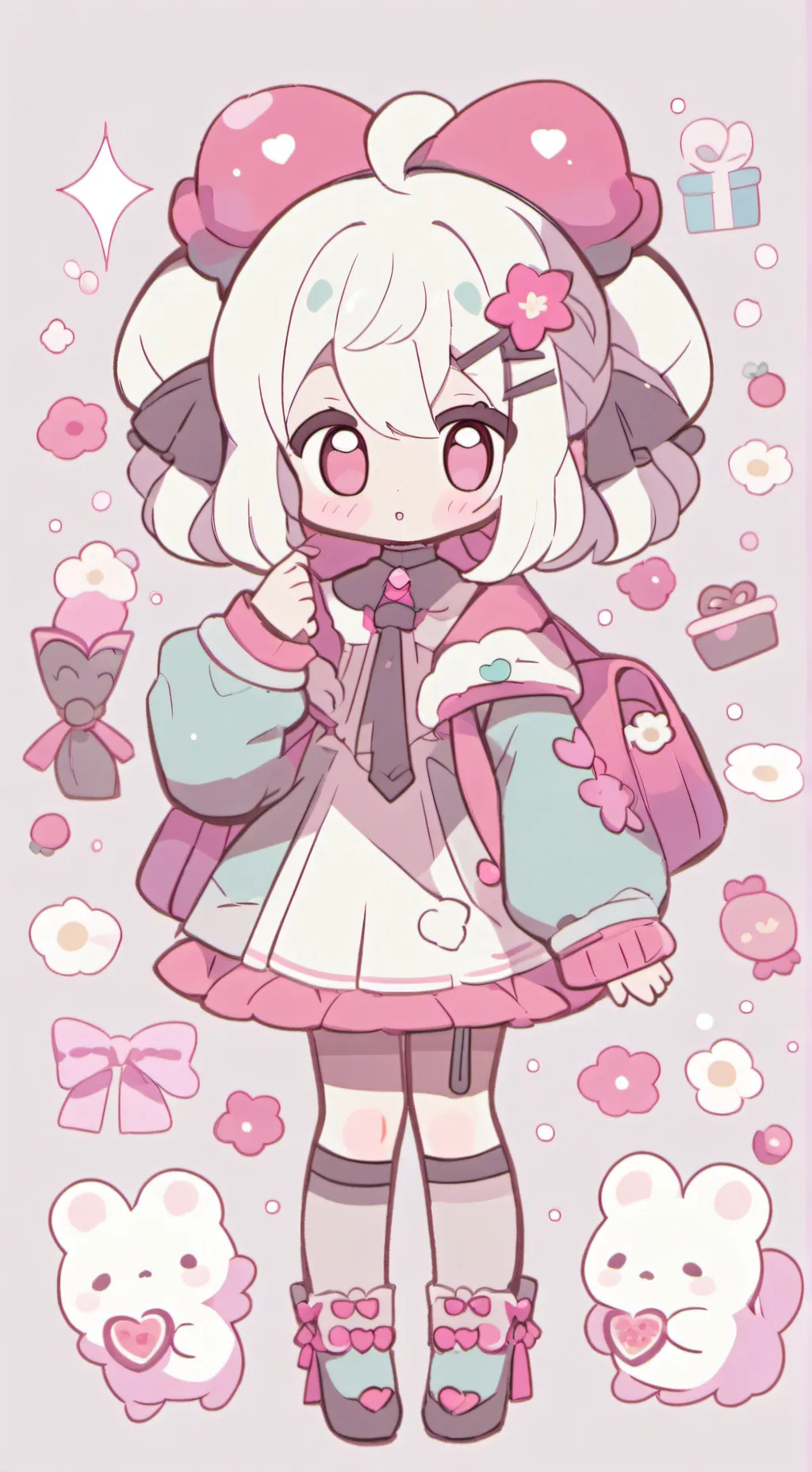 ai character: мелкая background