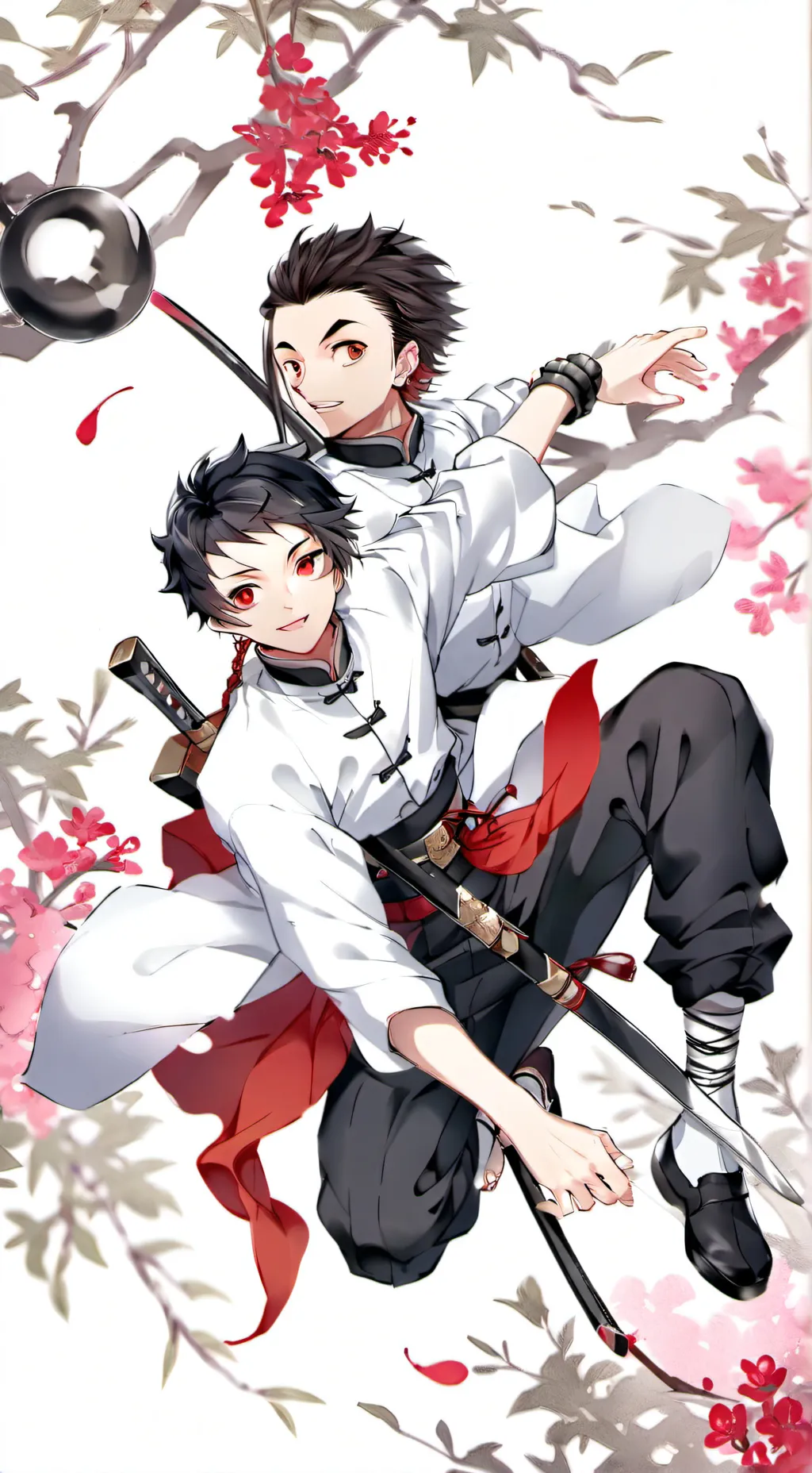 ai character: demon slayer background