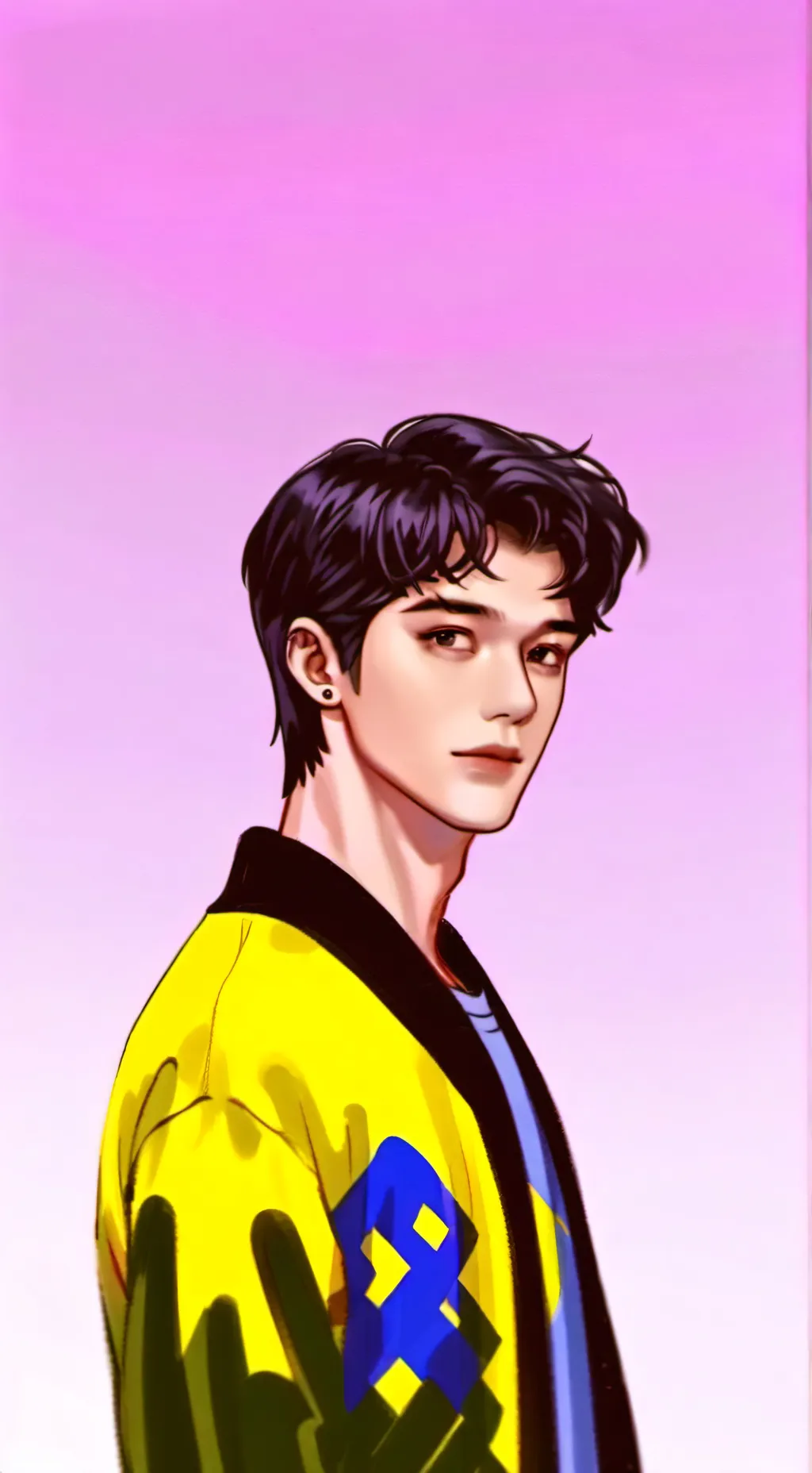 ai character: Shady background