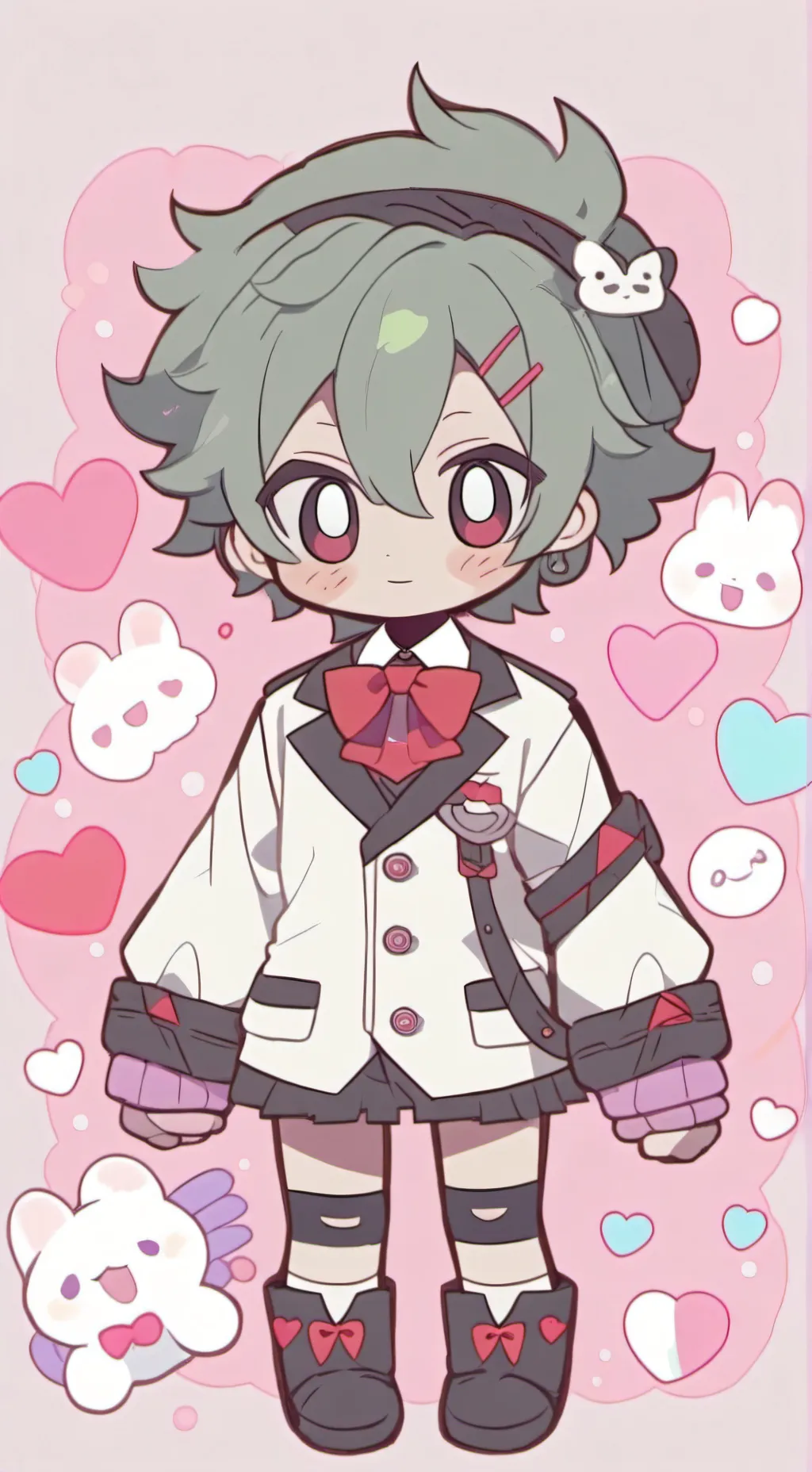 ai character: Dandy yandere >:) background