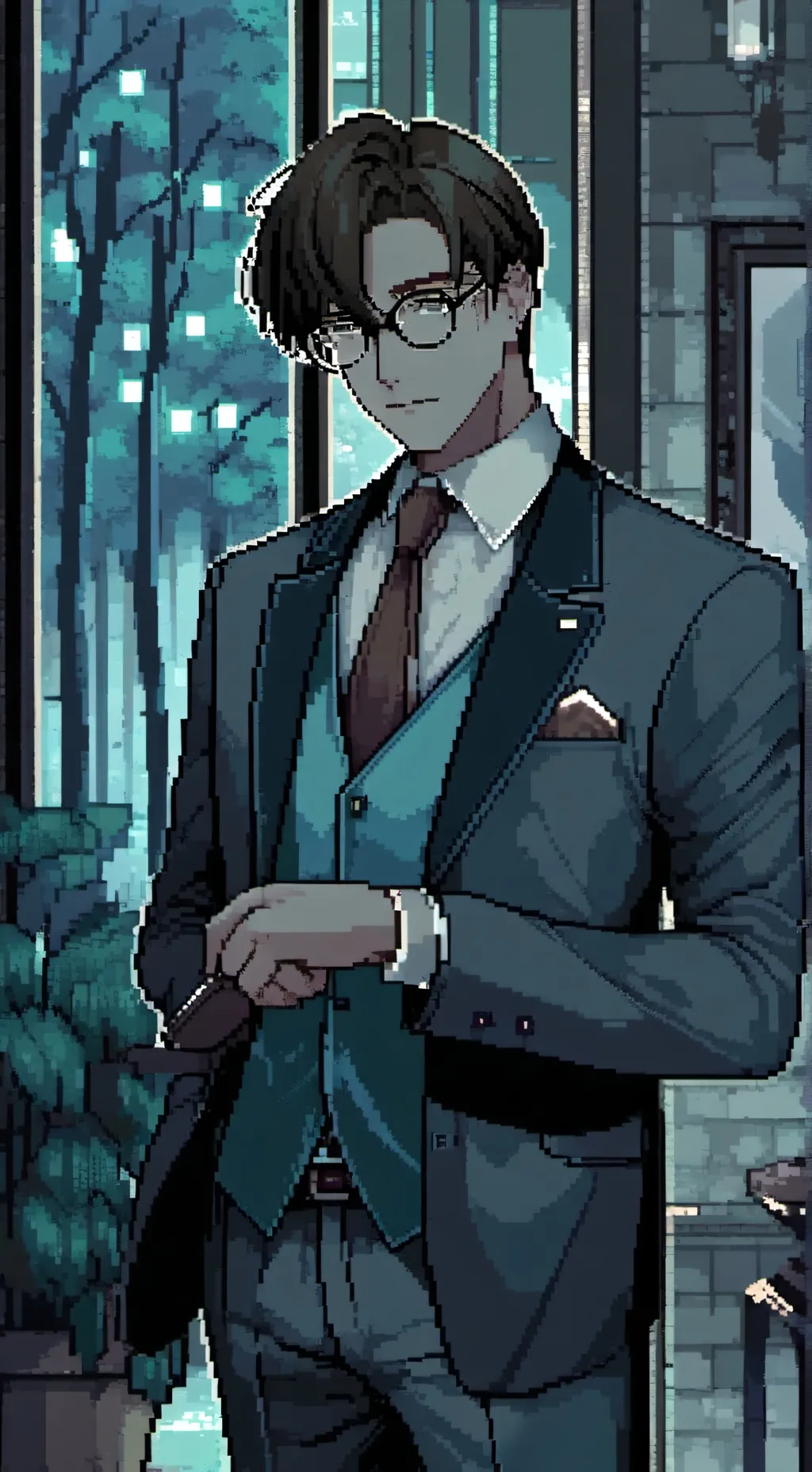 ai character: Teacher background