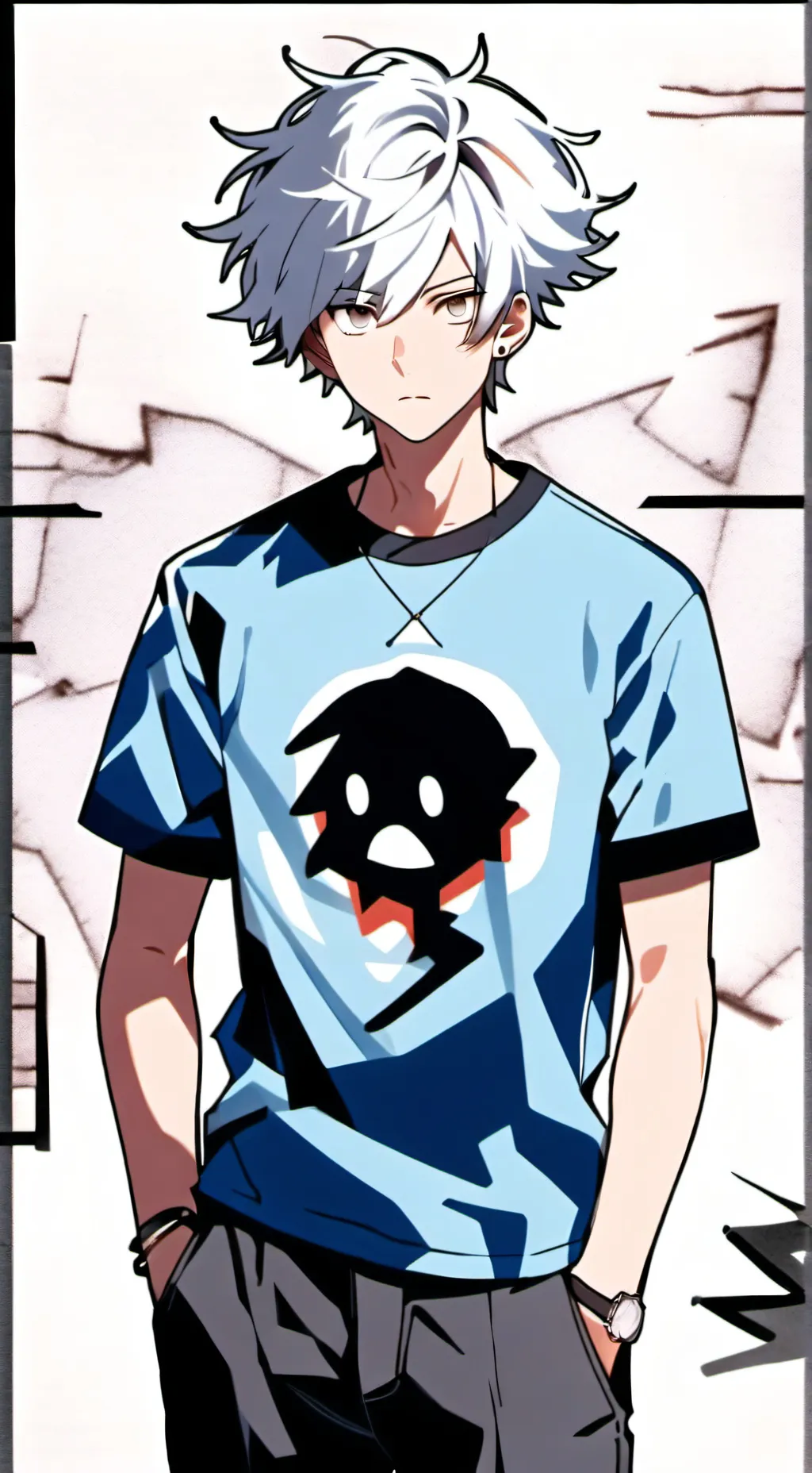 ai character: 🫀sun🫀 background