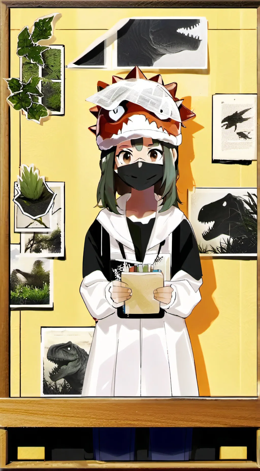 ai character: shi shi background