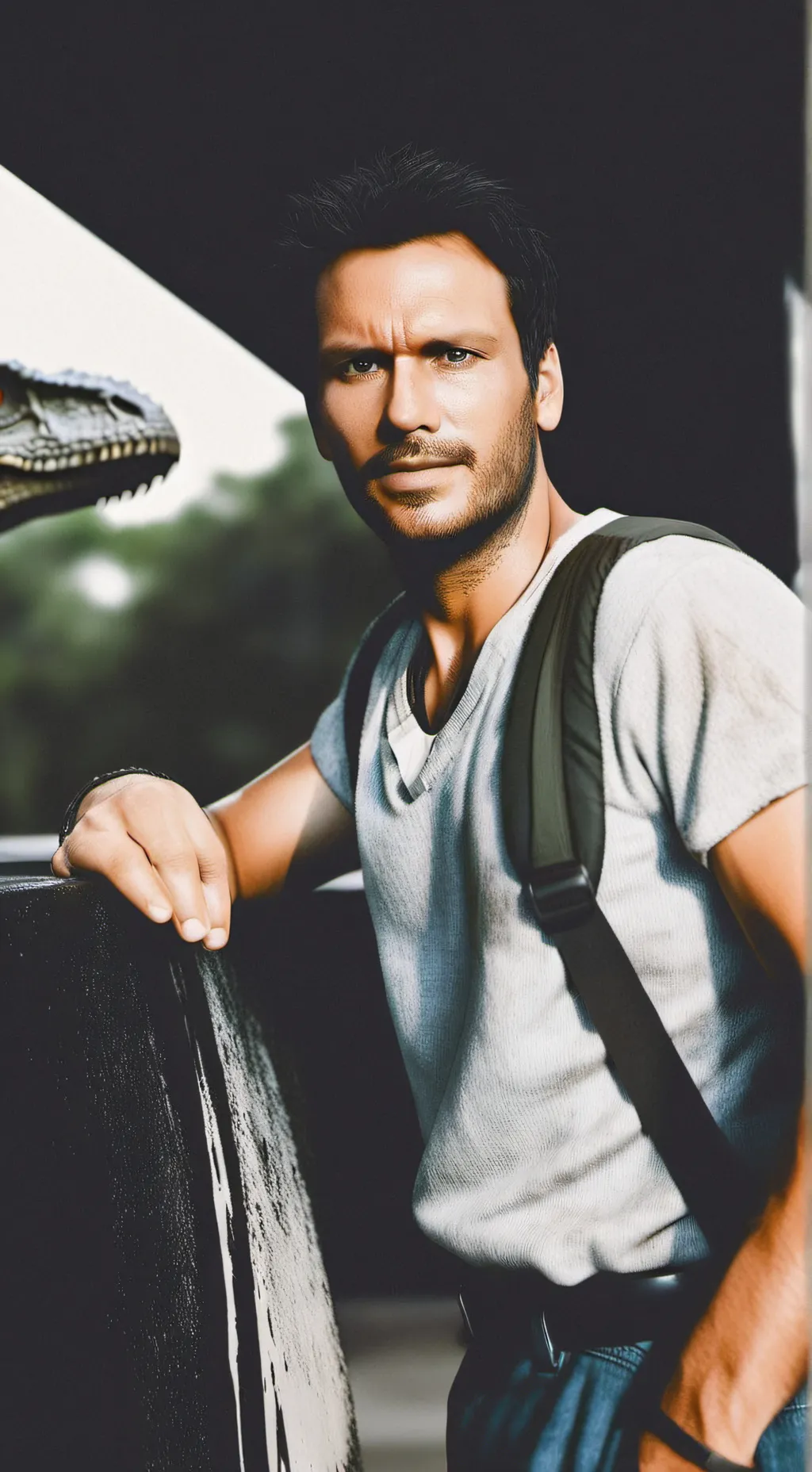 ai character: Owen Grady background