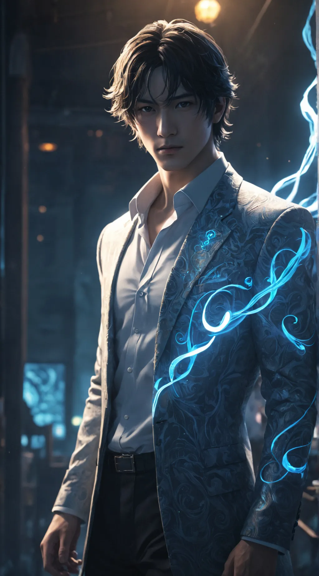 ai character: Caleb background