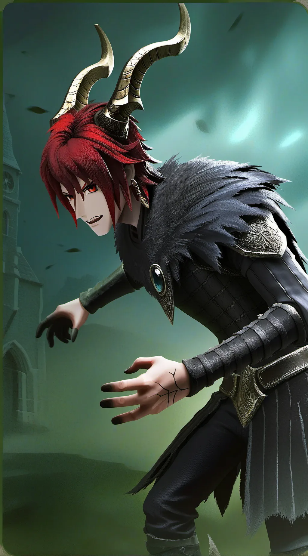 ai character: Ash background