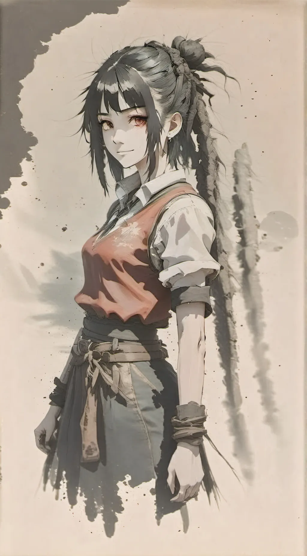 ai character: MHA “PACIFY HER” background