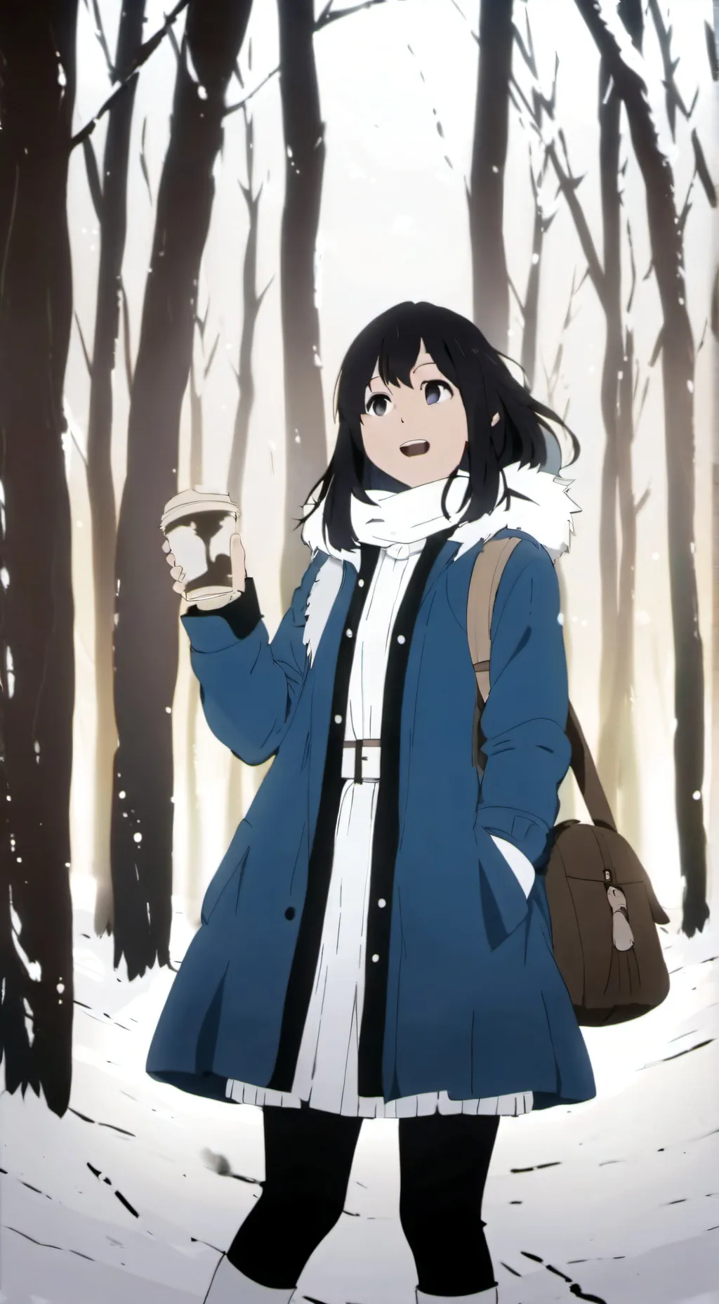 ai character: au papyrus au sans background