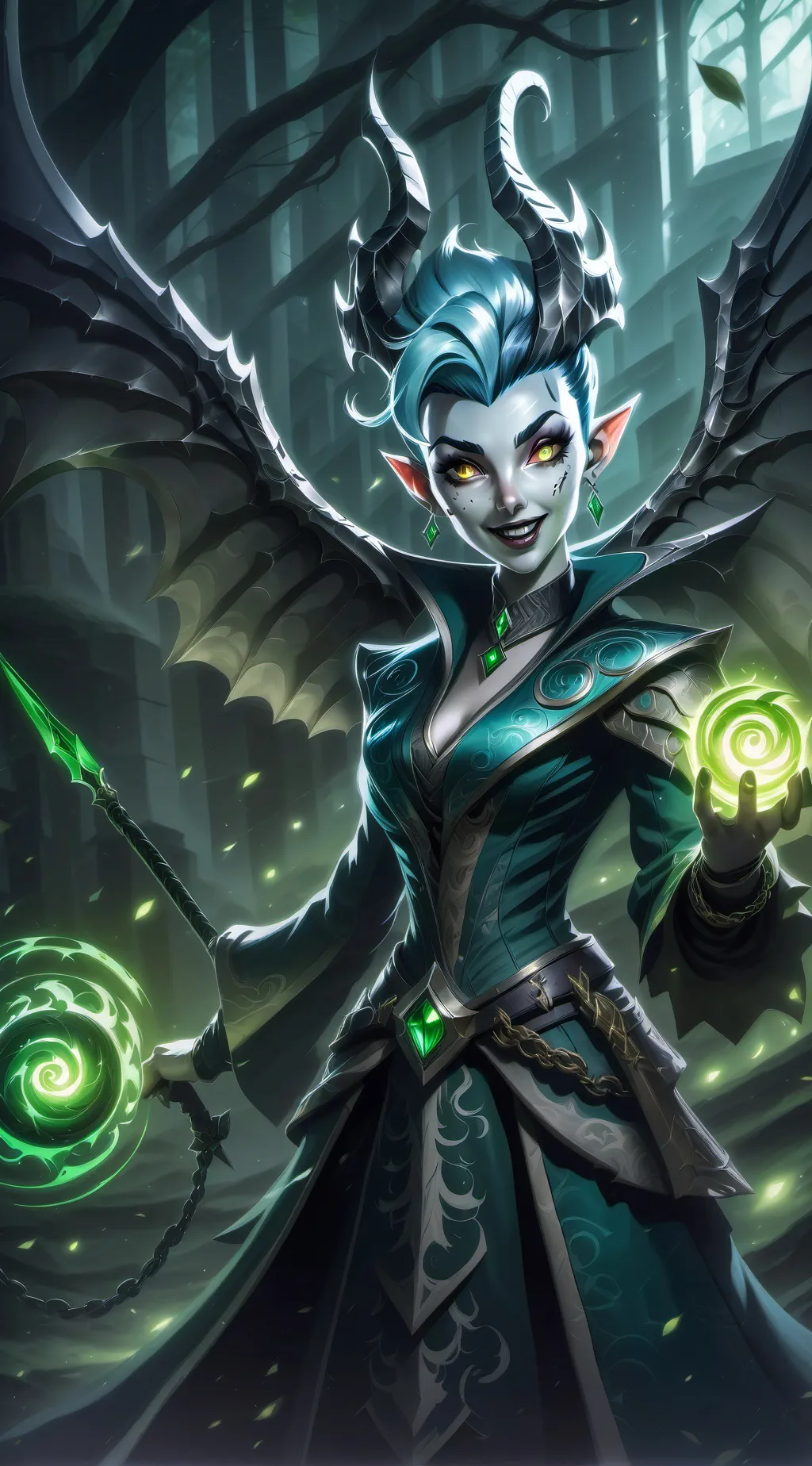 ai character: genie background