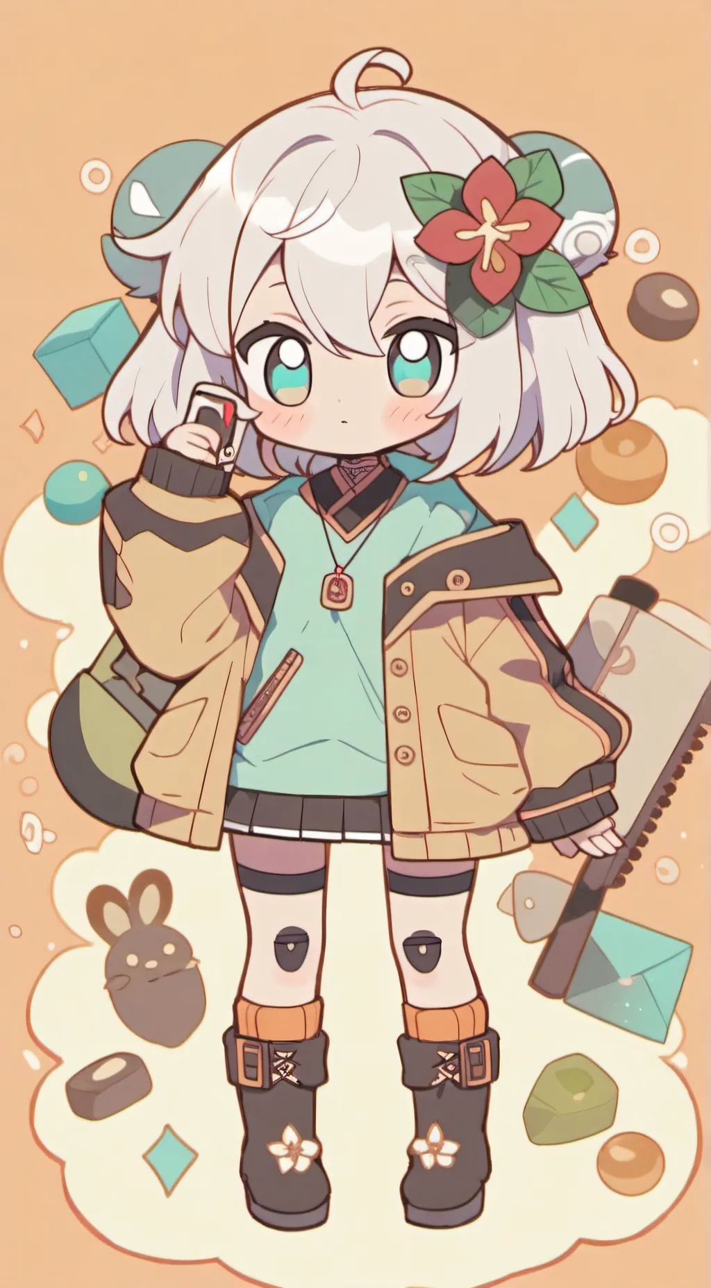 ai character: Nina Uzumaki background