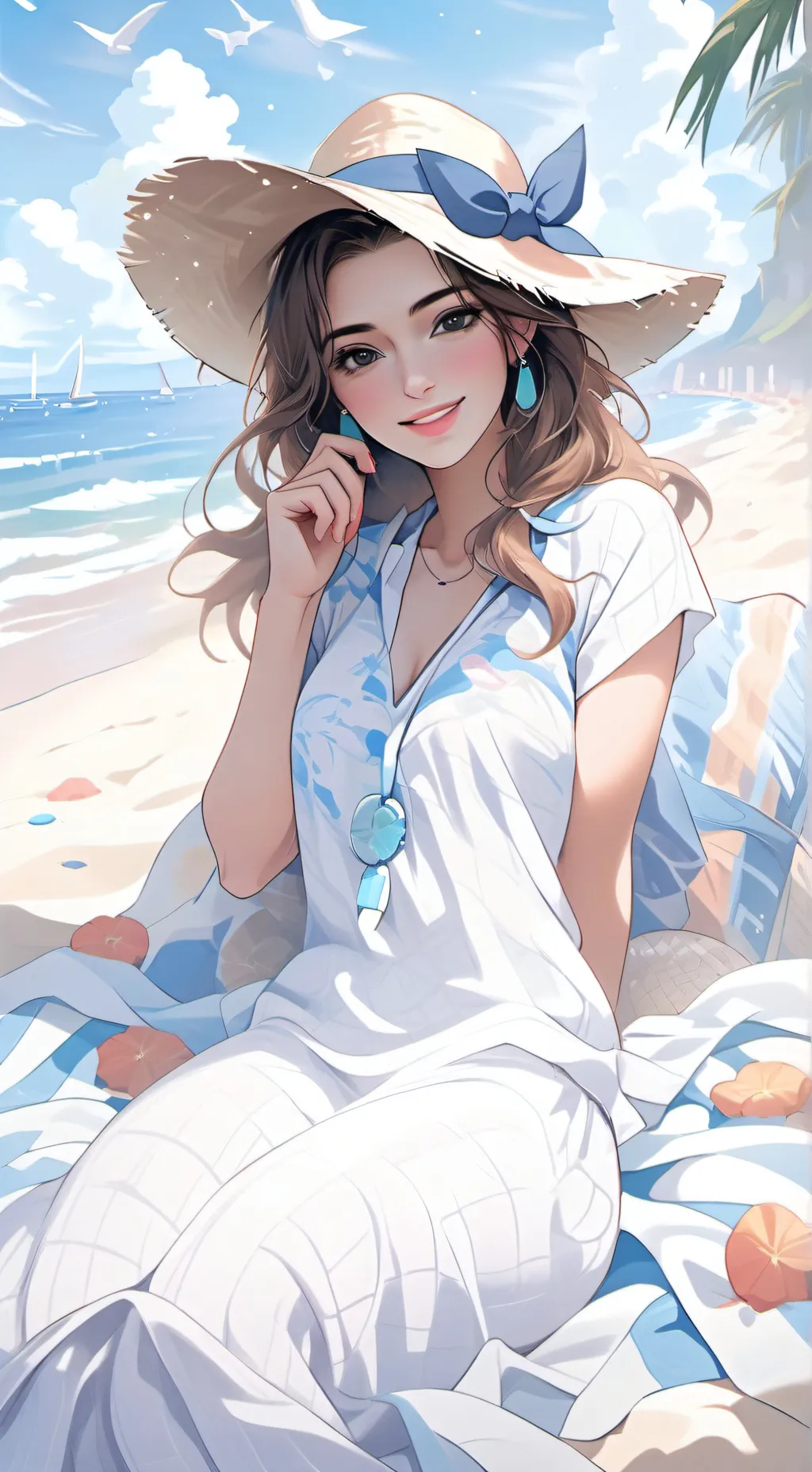 ai character: Millie  background