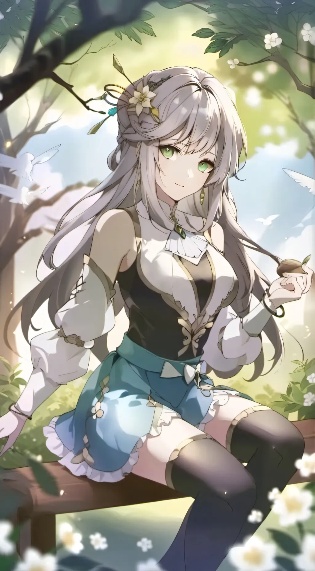 ai character: B!tch background