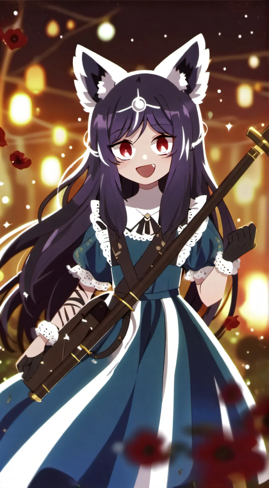 ai character: baby mroona background