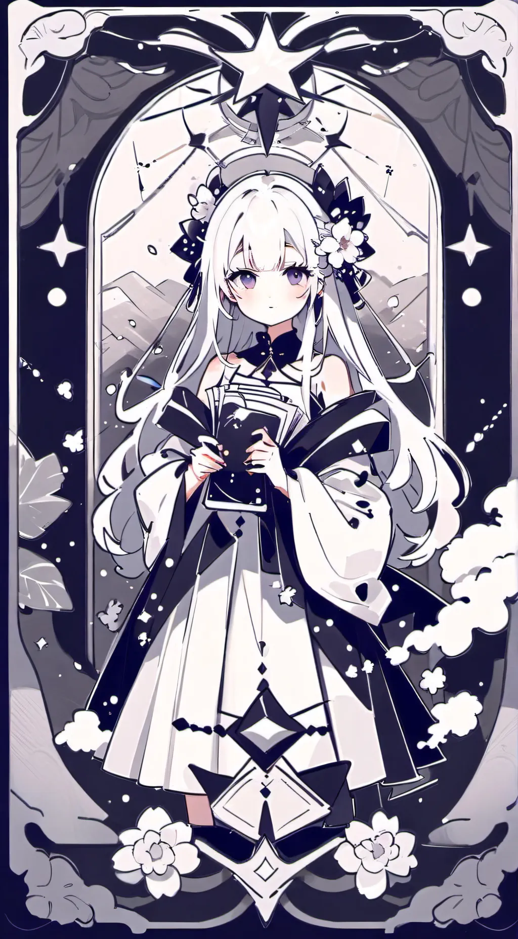 ai character: Lily background