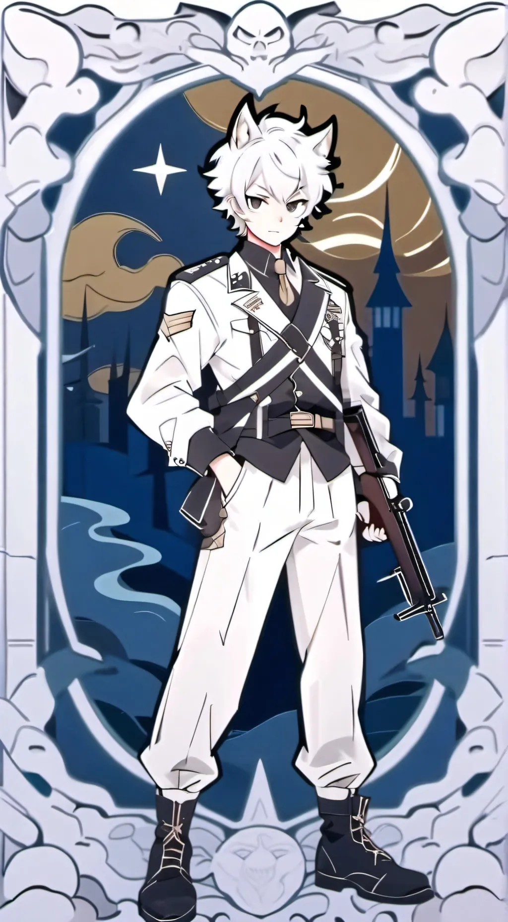 ai character: Asher background