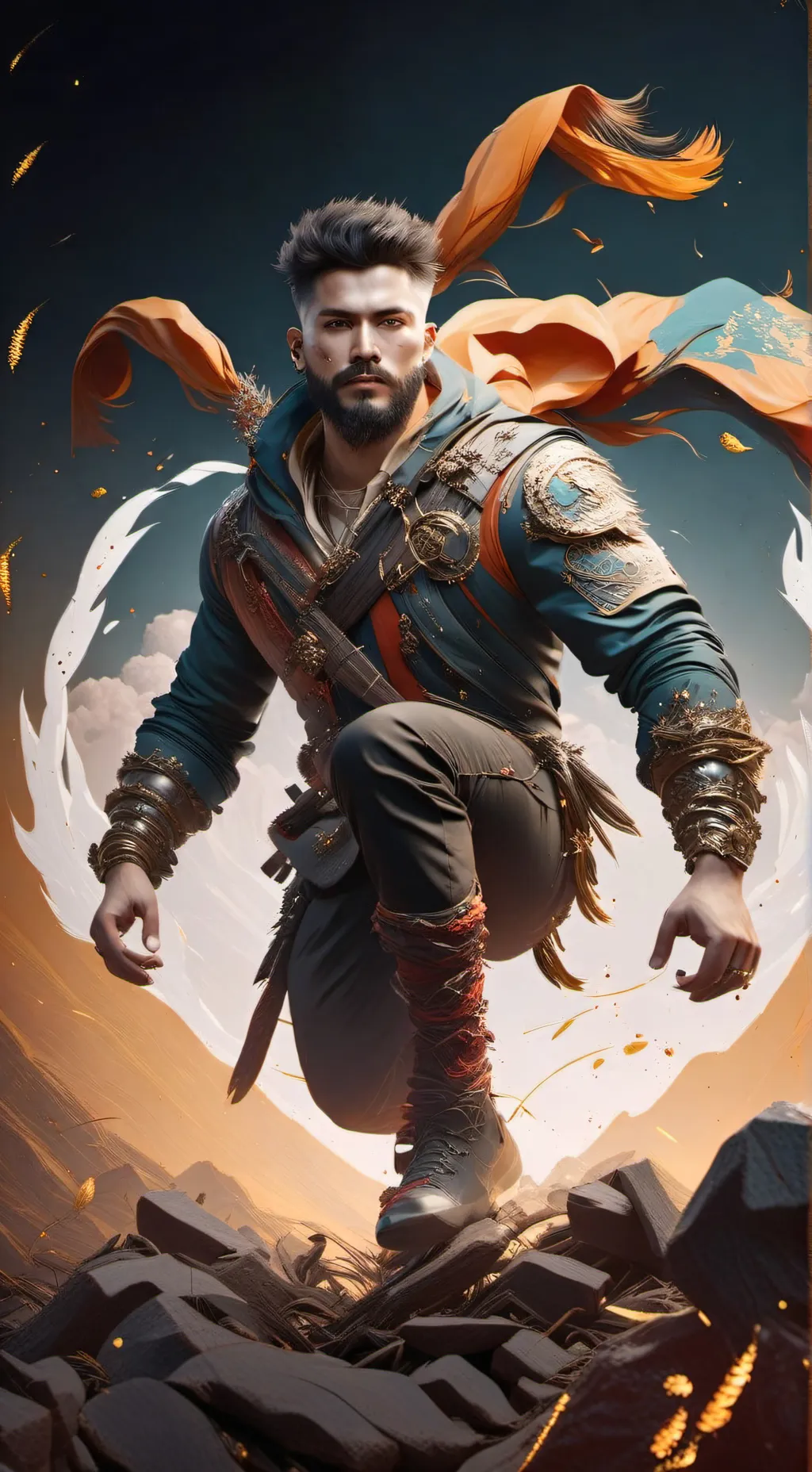 ai character: hask background