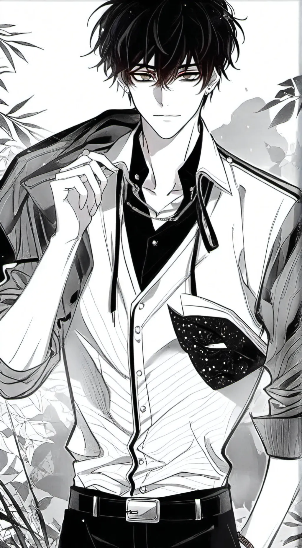 ai character: hostily background