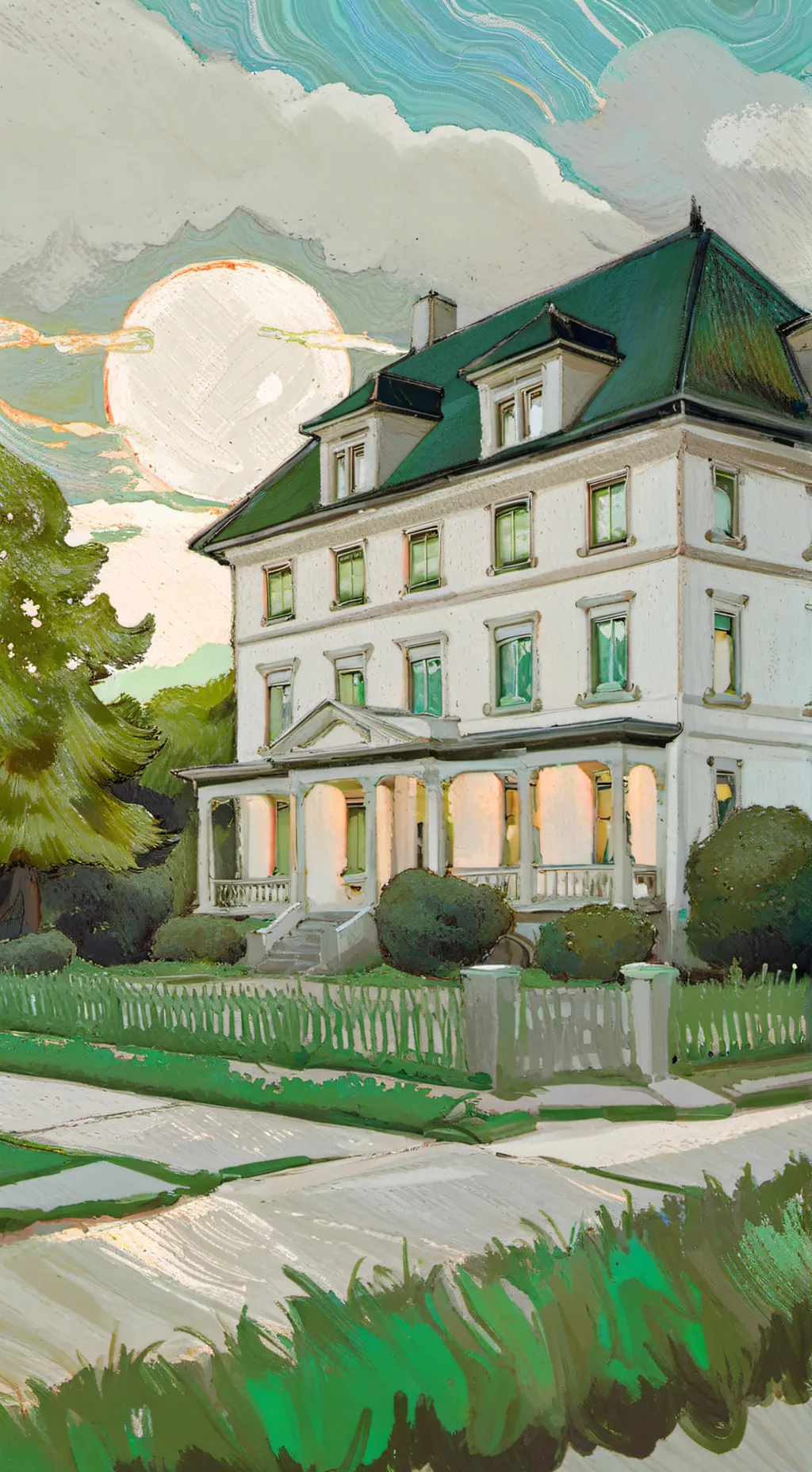 ai character: school story pt1 background