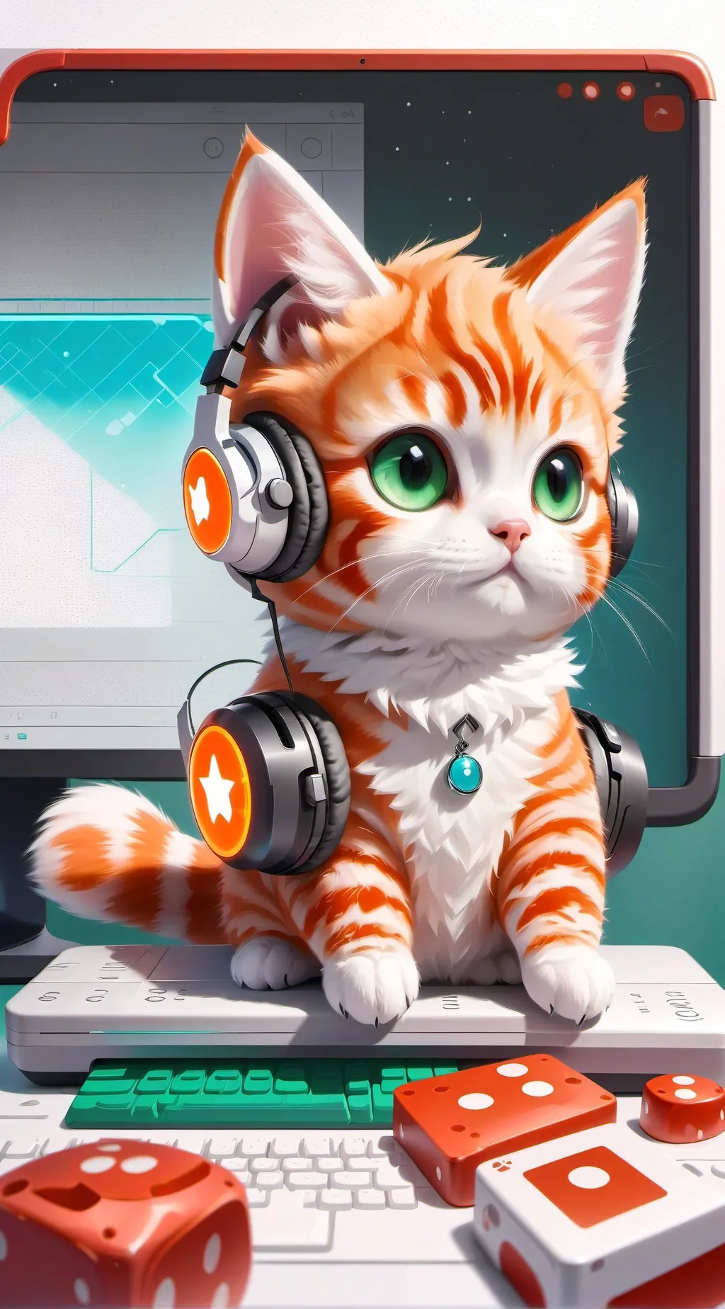 ai character: PixelPaws background